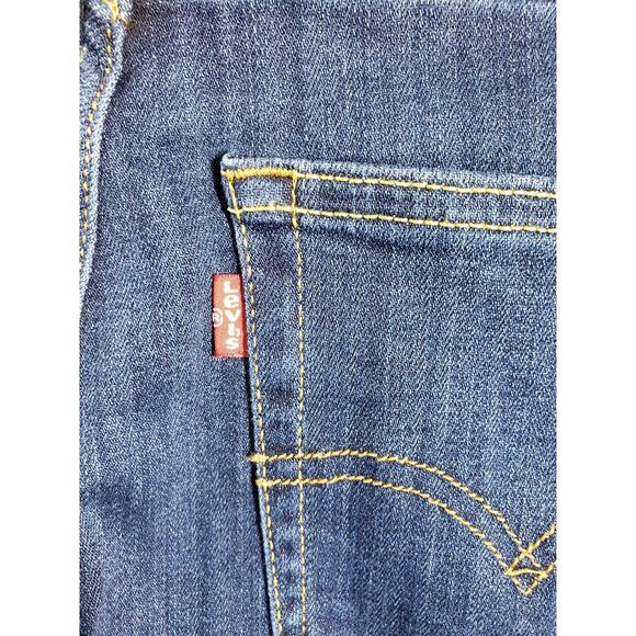Levis 724 Jeans Size 0 Short Womens Blue Pants Stretch High Rise Straight NWT - Picture 15 of 16